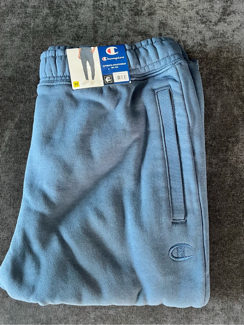 Champion Men's Slate Blue Fleece Joggers